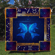 Pisces Horoscope 3D Customized Quilt Blanket Size Single, Twin, Full, Queen, King, Super King  
