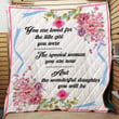 My Gorgeous Daughter 3D Customized Quilt Blanket Size Single, Twin, Full, Queen, King, Super King  