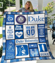 Ncaa Duke Blue Devils 3D Customized Personalized 3D Customized Quilt Blanket Size Single, Twin, Full, Queen, King, Super King  