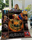 Diiron Maiden 3D Customized Quilt Blanket Size Single, Twin, Full, Queen, King, Super King  