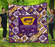 Ncaa Northern Iowa Panthers 3D Customized Personalized 3D Customized Quilt Blanket Size Single, Twin, Full, Queen, King, Super King  