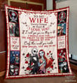 Nightmare Wife Ability To See Yourself 3D Quilt Blanket Size Single, Twin, Full, Queen, King, Super King  