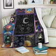 Wiccacat The Moon 3D Quilt Blanket Size Single, Twin, Full, Queen, King, Super King  