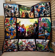 Marvel Comic Fabric 3D Customized Quilt Blanket Size Single, Twin, Full, Queen, King, Super King  