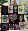 Skull 3D Customized Quilt Blanket Size Single, Twin, Full, Queen, King, Super King  