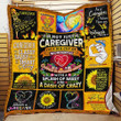 Wonderful Caregiver 3D Quilt Blanket Size Single, Twin, Full, Queen, King, Super King  