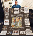 Shawshank Redemption 3D Customized Quilt Blanket Size Single, Twin, Full, Queen, King, Super King  