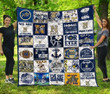 Ncaa Navy Midshipmen 3D Customized Personalized 3D Customized Quilt Blanket Size Single, Twin, Full, Queen, King, Super King  