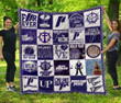 Ncaa Portland Pilots 3D Customized Personalized 3D Customized Quilt Blanket Size Single, Twin, Full, Queen, King, Super King  