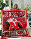 Nebraska Cornhuskers 3D Customized Quilt Blanket Size Single, Twin, Full, Queen, King, Super King , NCAA Quilt Blanket