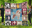 Poodlei Have Poodles 3D Quilt Blanket Size Single, Twin, Full, Queen, King, Super King  