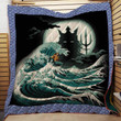 Aquaman 3D Quilt Blanket Size Single, Twin, Full, Queen, King, Super King  