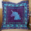 Unicorn Feeling Manical 3D Quilt Blanket Size Single, Twin, Full, Queen, King, Super King  
