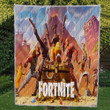 Fortnite Personalized Customized Quilt Blanket Size Single, Twin, Full, Queen, King, Super King  