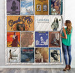 Carole King Quilt Blanket Size Single, Twin, Full, Queen, King, Super King  