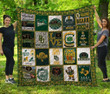 Ncaa Baylor Bears 3D Customized Personalized 3D Customized Quilt Blanket Size Single, Twin, Full, Queen, King, Super King   , NCAA Quilt Blanket 