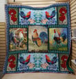 Chicken 3D Customized Quilt Blanket Size Single, Twin, Full, Queen, King, Super King  
