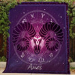 Aries 3D Customized Quilt Blanket Size Single, Twin, Full, Queen, King, Super King  