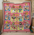 Pug 3D Customized Quilt Blanket Size Single, Twin, Full, Queen, King, Super King  