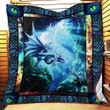 Water Dragon 3D Customized Quilt Blanket Size Single, Twin, Full, Queen, King, Super King  