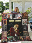 Kenny Rogers For Fans Version 3D Quilt Blanket Size Single, Twin, Full, Queen, King, Super King  
