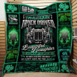 Crazy Truck Driver 3D Customized Quilt Blanket Size Single, Twin, Full, Queen, King, Super King  