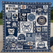 Butler Bulldogs 3D Customized Quilt Blanket Size Single, Twin, Full, Queen, King, Super King  