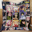 Naruto Team Evolution For Fans 3D Customized Quilt Blanket Size Single, Twin, Full, Queen, King, Super King  
