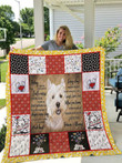 Westie Dog3D Customized Quilt Blanket Size Single, Twin, Full, Queen, King, Super King  