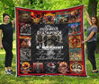 Five Finger Death Punch Anniversary 3D Customized Quilt Blanket Size Single, Twin, Full, Queen, King, Super King  