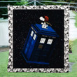 Snoopy Police Box 3D Customize Quilt Blanket Size Single, Twin, Full, Queen, King, Super King  