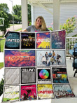Hillsong United 3D Customized Quilt Blanket Size Single, Twin, Full, Queen, King, Super King  