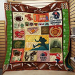 Football Game Time Play Hard Custom Quilt Qf8594 Quilt Blanket Size Single, Twin, Full, Queen, King, Super King  