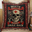 Nurse Death Smiles At Everyone Nurses Smile Back Custom Quilt Qf7968 Quilt Blanket Size Single, Twin, Full, Queen, King, Super King  