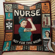 Nurse Coffee Drug Custom Quilt Qf8075 Quilt Blanket Size Single, Twin, Full, Queen, King, Super King  