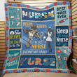 Jesus Saves Best Nurse Ever Custom Quilt Qf7919 Quilt Blanket Size Single, Twin, Full, Queen, King, Super King  