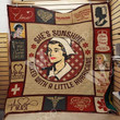 SheS Sunshine Nurse Love Custom Quilt Qf7879 Quilt Blanket Size Single, Twin, Full, Queen, King, Super King  