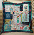 Nurse I Was Born To Be  A Nurse ItS Who I Am Custom Quilt Qf7785 Quilt Blanket Size Single, Twin, Full, Queen, King, Super King  