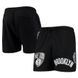 Brooklyn Nets Pro Standard Mesh Capsule Shorts - Black