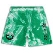 Boston Celtics Toddler Santa Monica Shorts - White/Kelly Green