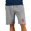 Houston Rockets Concepts Sport Mainstream Terry Shorts - Gray