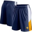 Indiana Pacers s Branded Champion Rush Colorblock Performance Shorts - Navy