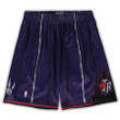 Toronto Raptors  Big & Tall Hardwood Classics Team Swingman Shorts - Purple