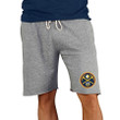 Denver Nuggets Concepts Sport Mainstream Terry Shorts - Gray
