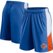 New York Knicks s Branded Champion Rush Colorblock Performance Shorts - Blue