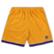 Los Angeles Lakerss Branded Big & Tall Team Shorts - Gold/Purple