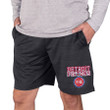 Detroit Pistons Concepts Sport Bullseye Knit Jam Shorts - Charcoal