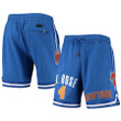 Derrick Rose New York Knicks Pro Standard Player Replica Shorts - Blue