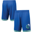 Dallas Mavericks  Hardwood Classics Primary Logo Swingman Shorts - Blue