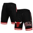Chicago Bulls Pro Standard Chenille Shorts - Black